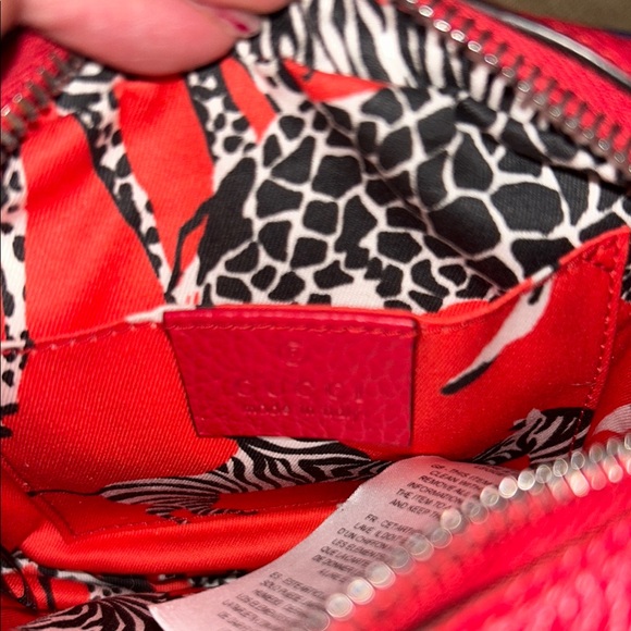 Navy Blue, Red, and White Heart Kids bag - Picture 3 of 4